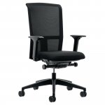 Työtuoli Interstuhl lx212 ergonominen korkeaselkäinen musta