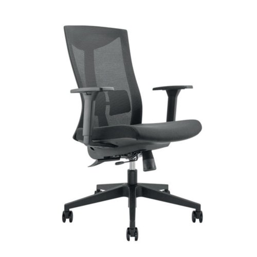 Työtuoli Kasper comfort musta, hinta 415,35€