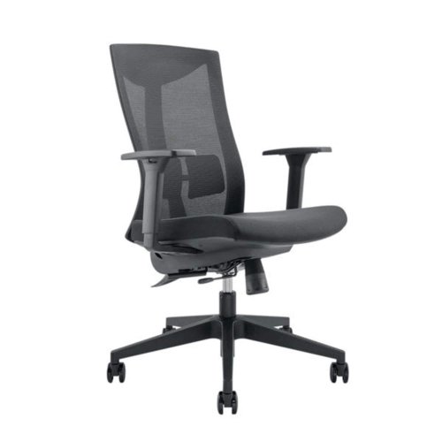 Työtuoli Kasper comfort musta, hinta 436,46€