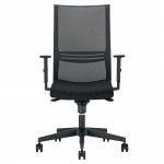 Työtuoli Nowy styl altum ergonominen korkeaselkäinen musta