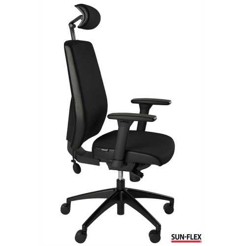 Työtuoli Sun-Flex OfficeChair HB musta, hinta 495,44€