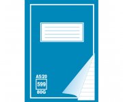 Työvihko 599 A5/20 80G blanko + viivat