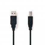 Usb-a Usb-b Kaapeli Nedis 2m