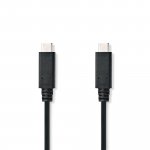Usb-c-kaapeli Usb-c-johto Nedis 3.2 gen 2 1m