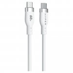 Usb-c-kaapeli Usb-c-johto Targus hyper 1,5m valkoinen