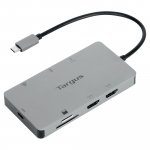 Usb-c Telakointiasema Targus dual video 4k multiport