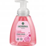 Vaahtosaippua Herbina caring lingonberry 300ml