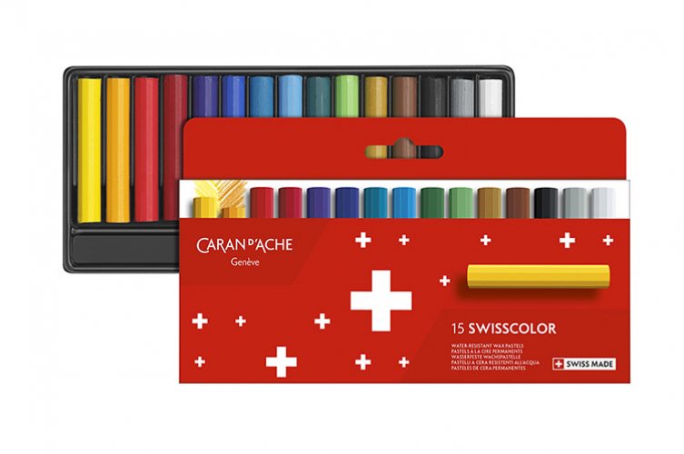 Vahaliitu Caran DAche Swisscolor värilajitelma /15, hinta 10,31€