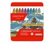 Pastelliliitu Caran dAche Neocolor metallivärilajitelma /10