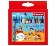 Vahaliitu STABILO Yippy-Wax värilajitelma /24