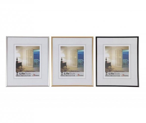 Vaihtokehys Life Style 40 x 50 cm hopea, hinta 19,79€