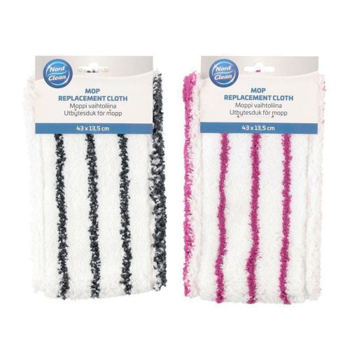 Vaihtoliina Nord clean moppi mikrokuitu lajitelma, hinta 2,55€