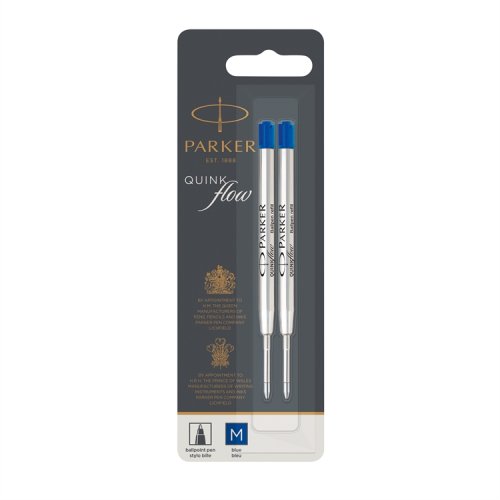 Vaihtosäiliö Parker Quinkflow med sininen arkistokelp 2 kpl, hinta 10,43€