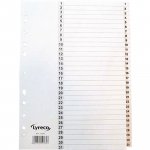 Välilehti 1-31 a4 pp valkoinen