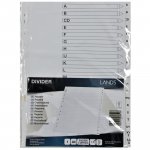 Välilehti a-ö a4 pp valkoinen