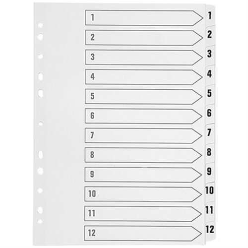 Välilehti A4 kartonki 20-osainen, hinta 0,89€