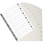 Välilehti Exacompta 1-12 a4 pp valkoinen