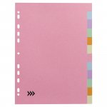 Välilehti Lyreco 12-osainen a4 kartonki