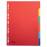 Välilehti Lyreco 6-osainen a4 240g kartonki