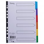 Välilehti Lyreco mylar 6-osainen a4 muovikieleke