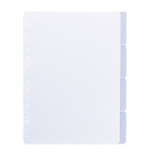 Välilehti muovia kierrevihkoon, hinta 2,45€