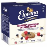Välipalakeksi Elovena vadelma-mustikka gluteeniton 18g 9kpl