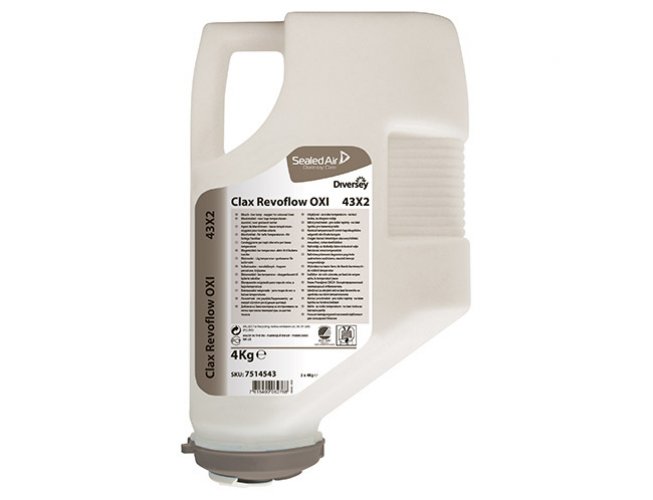 Valkaisuaine Tekstiilien Clax Revoflow OXI 4 kg, hinta 81,28€