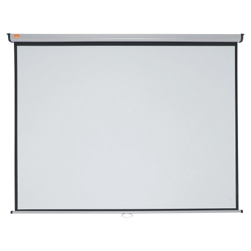 Valkokangas Nobo 200x151cm on mattapintainen ja kirkkaan valkoinen seinävalkokangas videotykille. Valkokankaan voi asentaa seinään tai kattoon, alumiinikotelolla varustetut valkokankaat halpaan hintaan valkokangas toimistoon