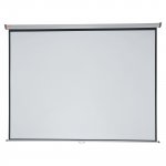 Valkokangas Nobo 240 x 181 cm matta valkoiset valkokankaat edulliseen hintaan