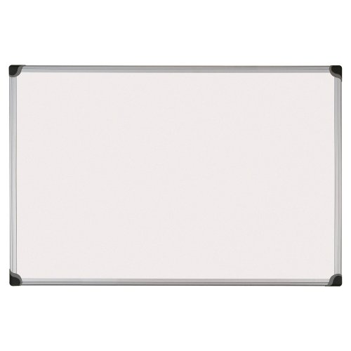 Valkotaulu 120 x 180 cm polttomaalattu magneettinen Bi-Office Bi-silique W sarjan tussitaulu, magneettitaulun alumiinikehys on tehty kierrätysmateriaaleista ja se on erittäin kestävä