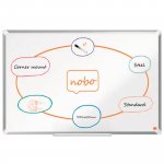 Valkotaulu Nobo premium plus 90x60cm teräs