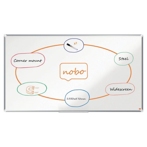 Valkotaulu Nobo widescreen 70 premium plus magneettinen, hinta 143,79€