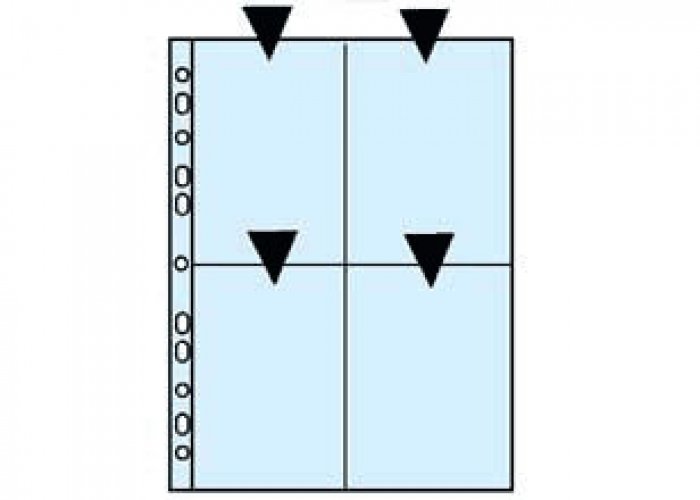 Valokuvatasku Esselte A4 PP 4 taskua * 10 x 15 cm /10, hinta 2,87€