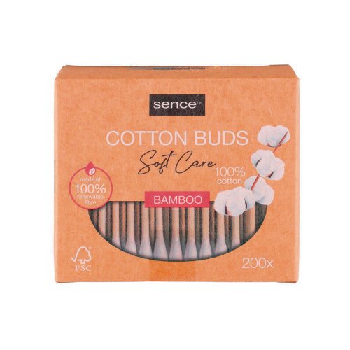 Vanupuikko Sence bambu 200kpl 200kpl, hinta 2,40€
