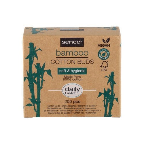 Vanupuikko Sence bambu 200kpl 200kpl, hinta 1,27€