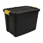 Varastolaatikko Strata heavy duty 60l musta