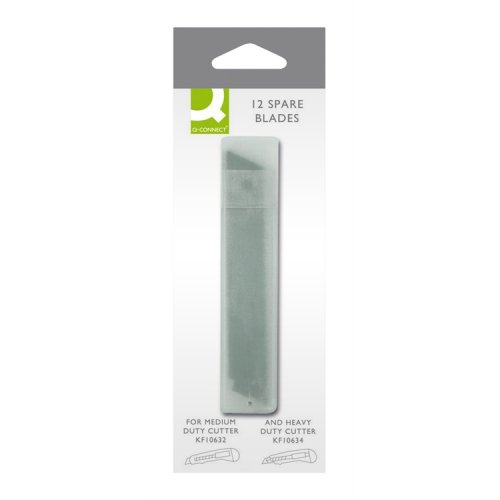 Varaterä Q-CONNECT Medium Duty -mattoveitseen 18 mm /12, hinta 0,97€