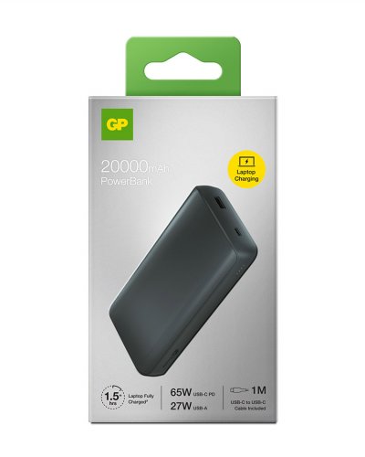 Varavirtalähde GP PowerBank T20B 20000 mAh, hinta 97,63€
