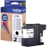 Mustekasetti Brother LC223BK DCPJ4120 MFCJ4620 musta väripatruuna