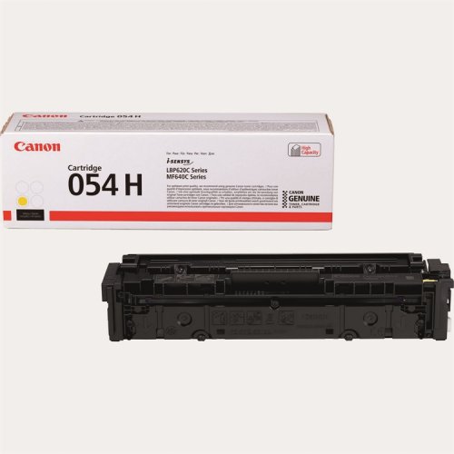 Laserkasetti Canon 054H Y LBP622/MF644 keltainen värikasetti, hinta 109,77€