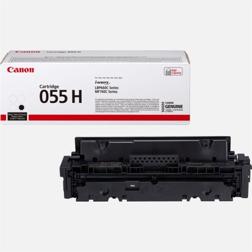 Laserkasetti Canon 055H BK LBP664/MF742 musta värikasetti, hinta 165,96€