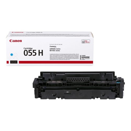 Laserkasetti Canon 055H C LBP664/MF742 sininen värikasetti, hinta 228,48€