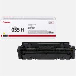Laserkasetti Canon 055H Y LBP664/MF742 keltainen värikasetti