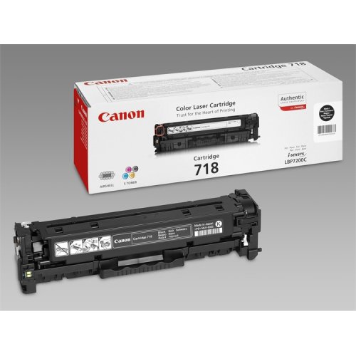 Laserkasetti Canon 718 MF8330/8350/LBP7200C musta värikasetti, hinta 137,31€