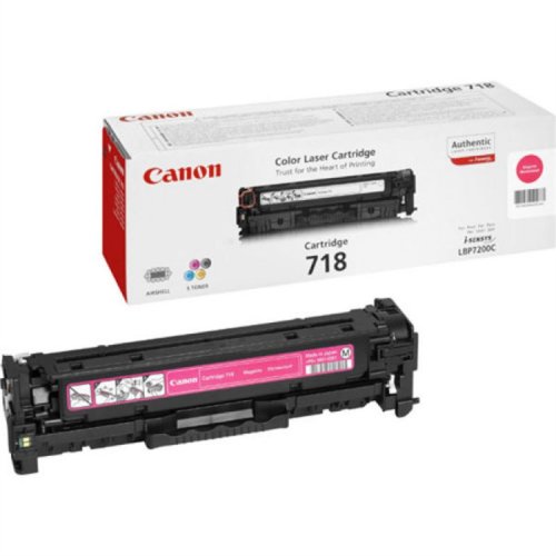 Laserkasetti Canon 718 MF8330/8350/LBP7200C punainen värikasetti, hinta 135,82€