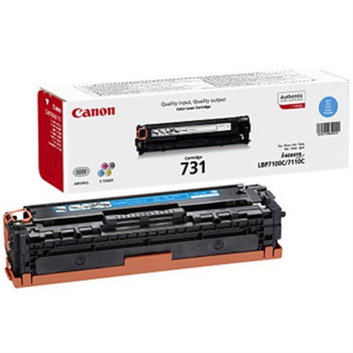 Laserkasetti Canon 731 C LBP7100/MF8230 sininen värikasetti, hinta 80,38€
