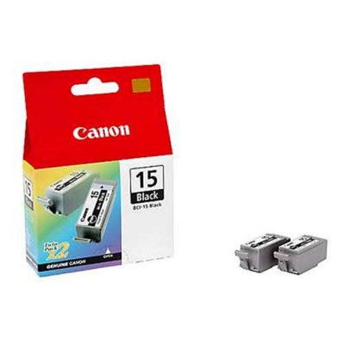 Mustekasetti Canon BCI-15BK musta /2 mustepatruuna, hinta 25,15€