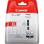 Mustekasetti Canon CLI-551XLBK LP7250 musta mustepatruuna