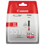 Mustekasetti Canon CLI-551XLM LP7250 punainen mustepatruuna