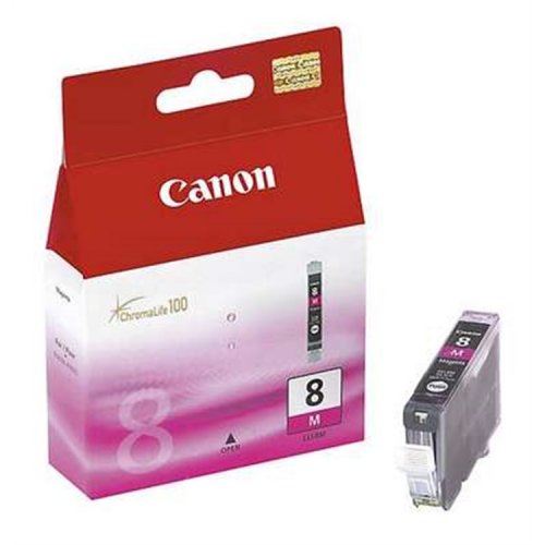 Mustekasetti Canon CLI-8M punainen mustepatruuna, hinta 16€
